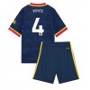 Arsenal Ben White #4 Bortedraktsett Barn 2026-27 Kortermet (+ korte bukser)